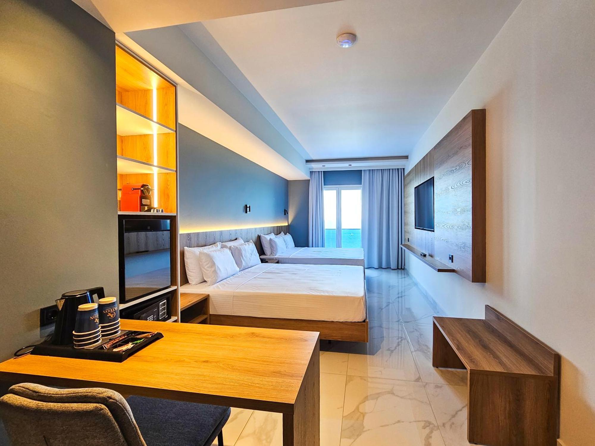 Akteon Girni Hotel ปาราเลียกาเตอรีนิส ภายนอก รูปภาพ